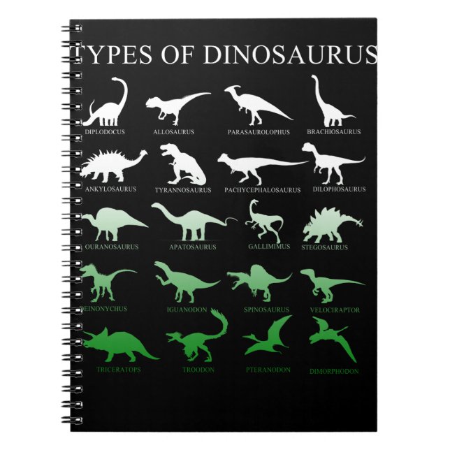 dinosaur notebook (Front)
