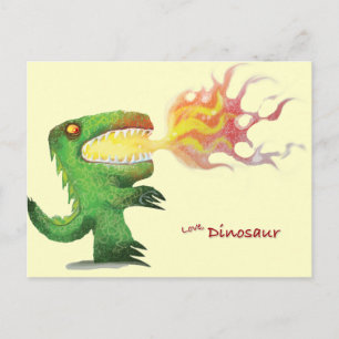 Dinosaur or Dragon by little t and Abdul Rasheed Postcard