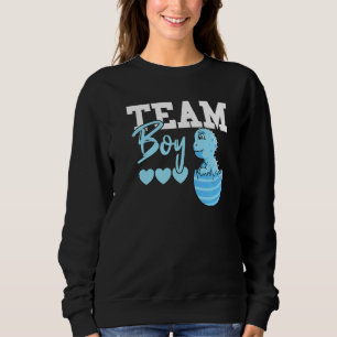 Dinosaur Or Unicorn Team Boy Announcement Gender R Sweatshirt