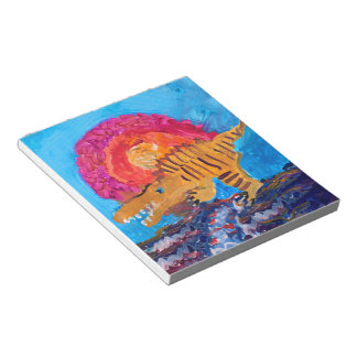 Dinosaur Painting Notepad