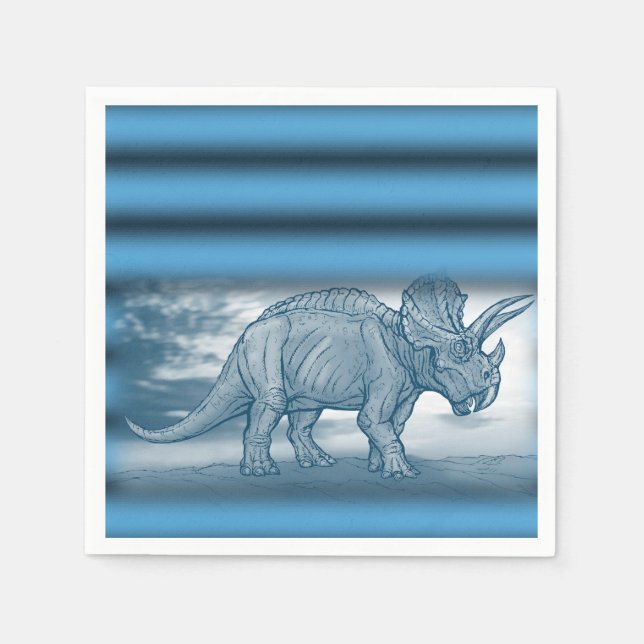 Dinosaur Paper Napkins (Front)