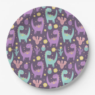 Dinosaur Paper Plate