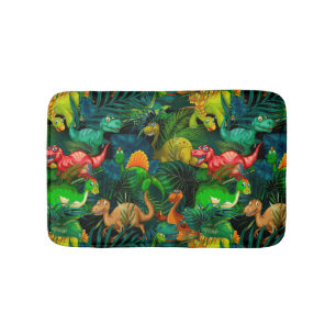 Dinosaur Park Bath Mat