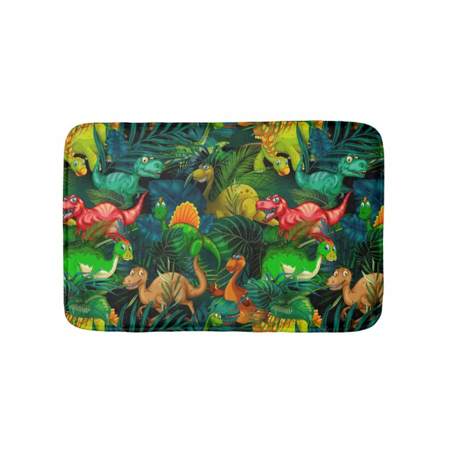 Dinosaur Park Bath Mat (Front)
