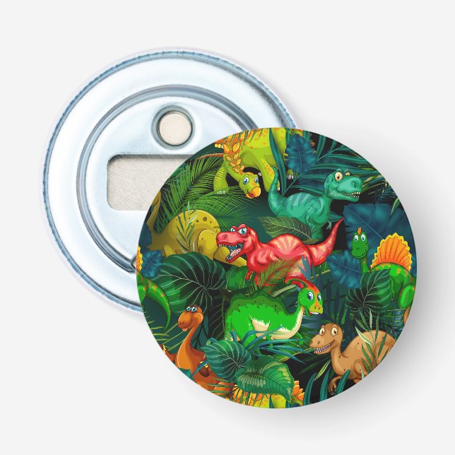 Dinosaur Park Bottle Opener (Front)