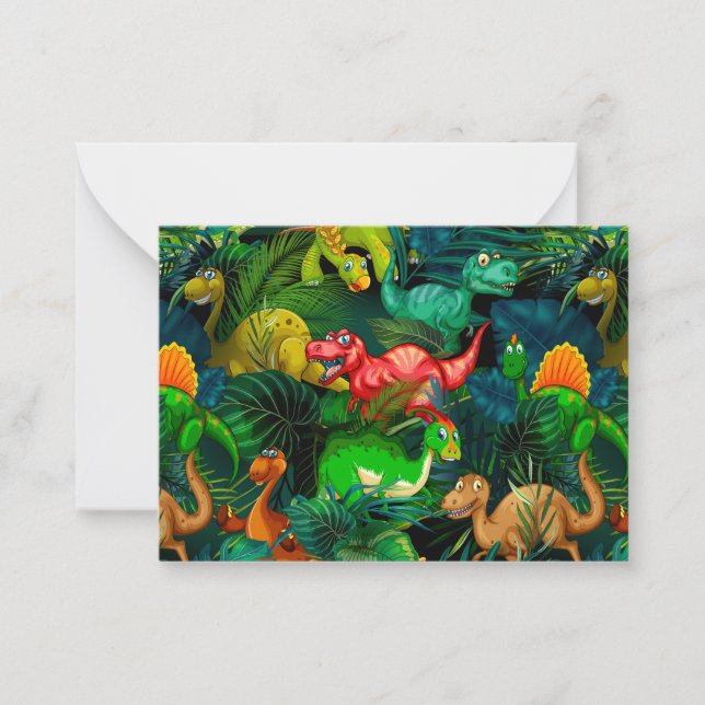 Dinosaur Park Card (Front)