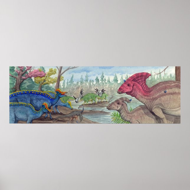 Dinosaur Park Formation Print (Front)