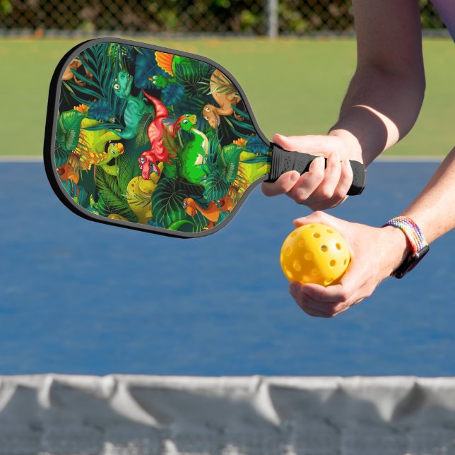 Dinosaur Park Pickleball Paddle (Insitu)