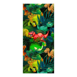 Dinosaur Park Rack Card