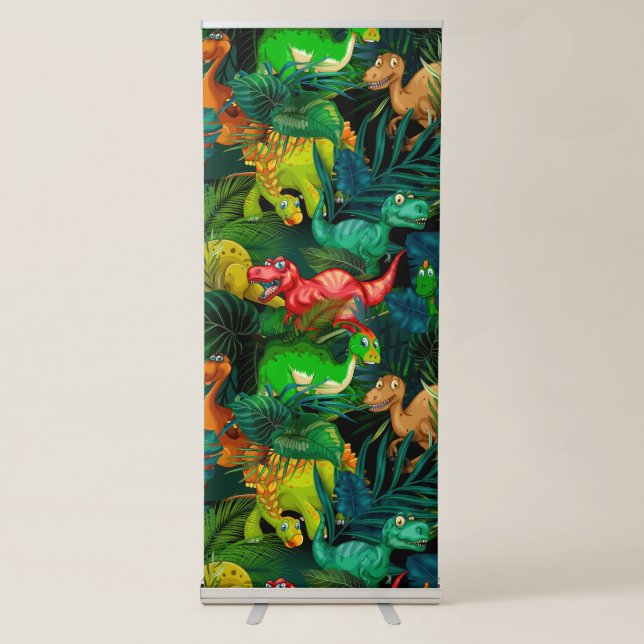 Dinosaur Park Retractable Banner (Front)