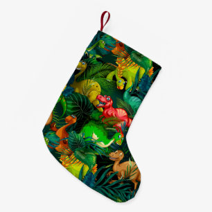 Dinosaur Park Small Christmas Stocking