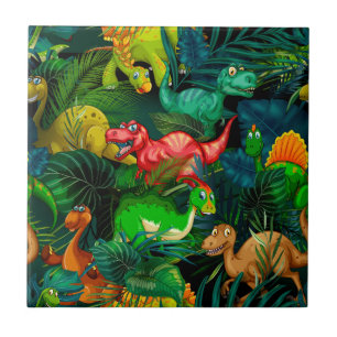 Dinosaur Park Tile