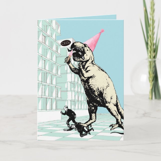 Dinosaur Party! Card (Front)