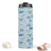 Dinosaur Pattern Blue