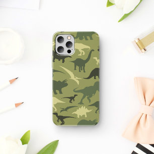 Dinosaur Pattern, Dinosaur Silhouette, Green Dino