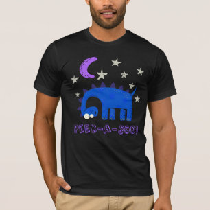 DINOSAUR PEEK-A-BOO! Adult Men's T-Shirt