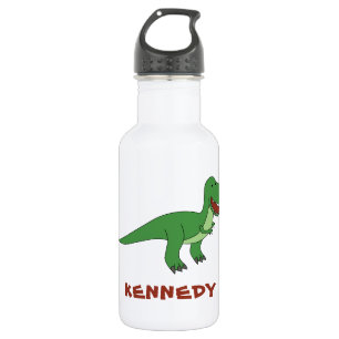 Dinosaur Personalised Custom Name Back To School 532 Ml Water Bottle
