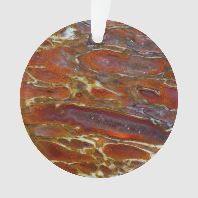 Dinosaur Petrified Bone Ornament (Front)