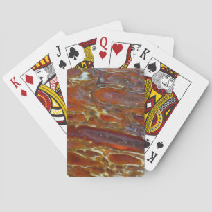 Dinosaur Petrified Bone Playing Cards