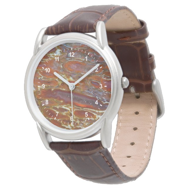 Dinosaur Petrified Bone Watch (Angled)