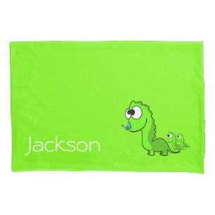 Dinosaur Pillow Case