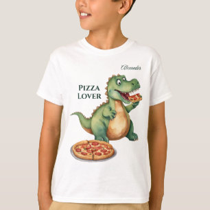 Dinosaur Pizza Lover T-Shirt