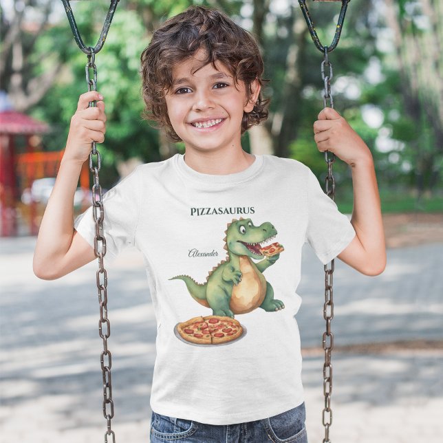 Dinosaur Pizzasaurus T-Shirt (Creator Uploaded)