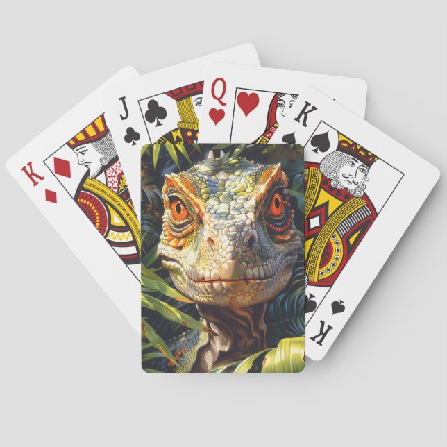 Dinosaur Playing Cards (Back)