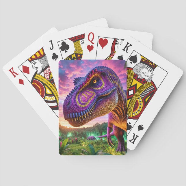Dinosaur Playing Cards (Back)