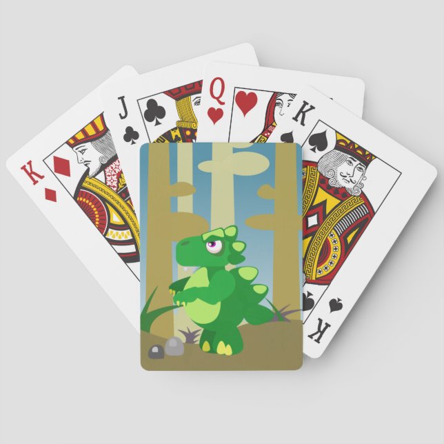 Dinosaur Playing Cards (Back)