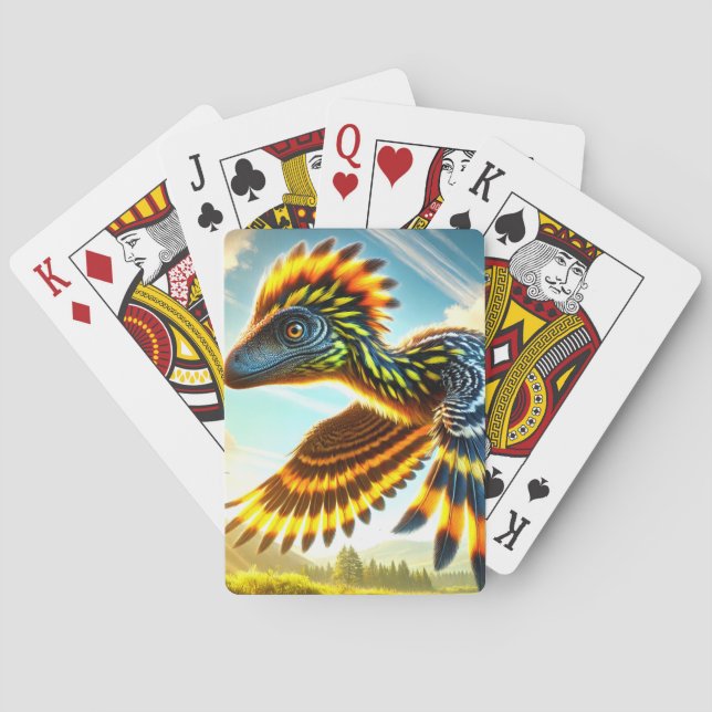 Dinosaur Playing Cards (Back)