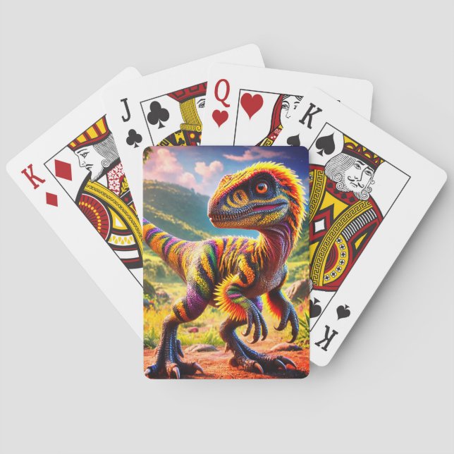 Dinosaur Playing Cards (Back)
