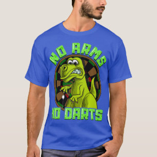 Dinosaur Playing Darts Premium T-Shirt