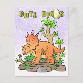dinosaur postcard