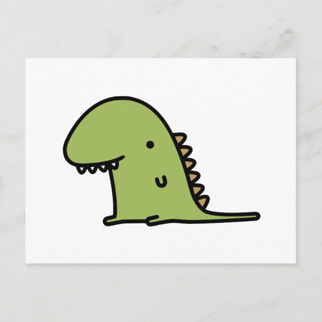 Dinosaur Postcard (Front)
