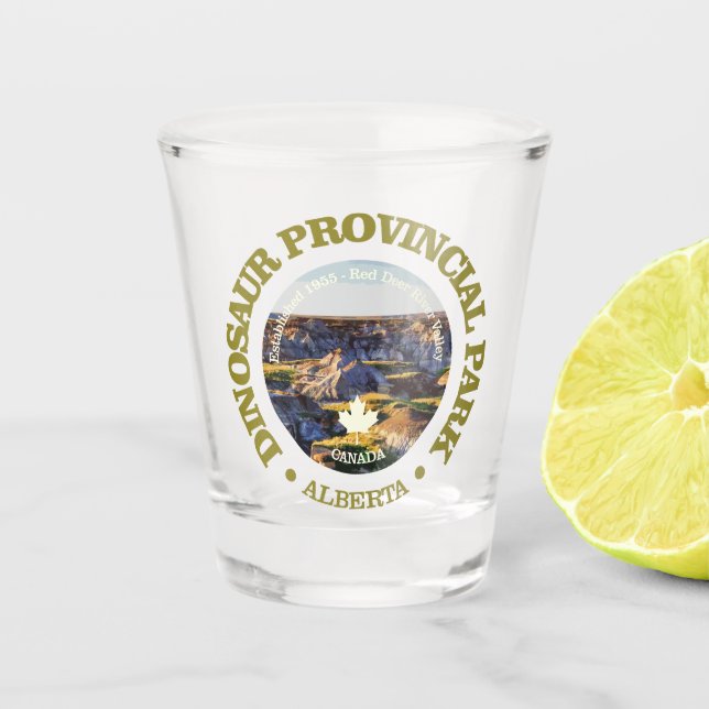 Dinosaur PP Shot Glass (Front)