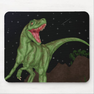 Dinosaur - Prehistoric Night Mouse Mat