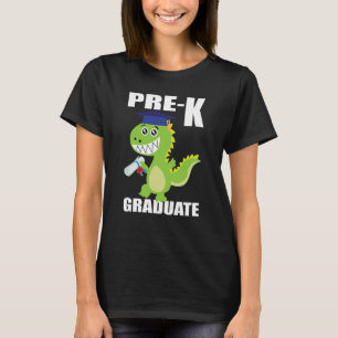 Dinosaur Preschool Graduation cap preschool gradua T-Shirt