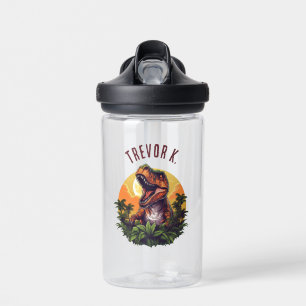 Dinosaur Rawr Customisable Kids Water Bottle