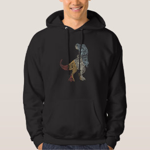 Dinosaur Retro Style Vintage 5 Hoodie