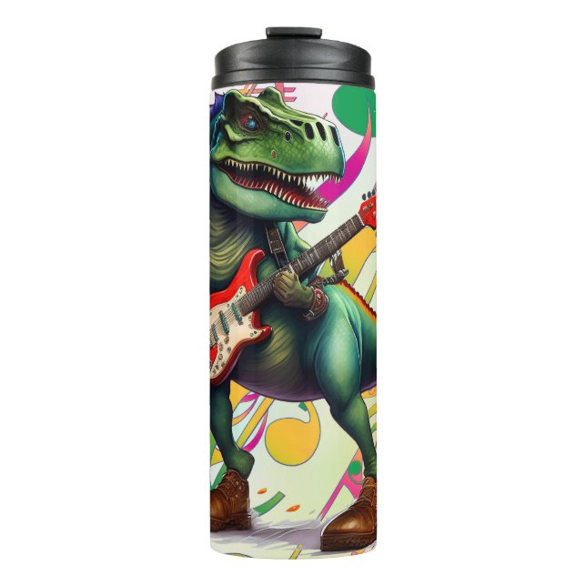 Dinosaur Rock Thermal Tumbler (Front)