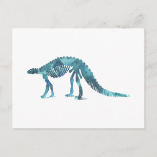 Dinosaur (Scelidosaurus) skeleton Postcard