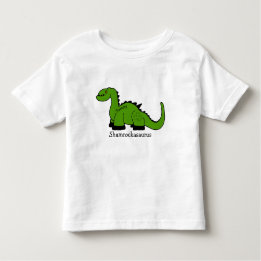 Dinosaur "Shamrockasaurus" Toddler T-Shirt