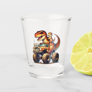 Dinosaur shot glass