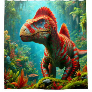 Dinosaur Shower Curtain