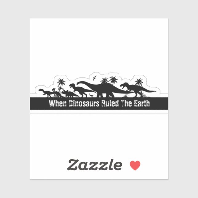 Dinosaur Silhouettes (Sheet)