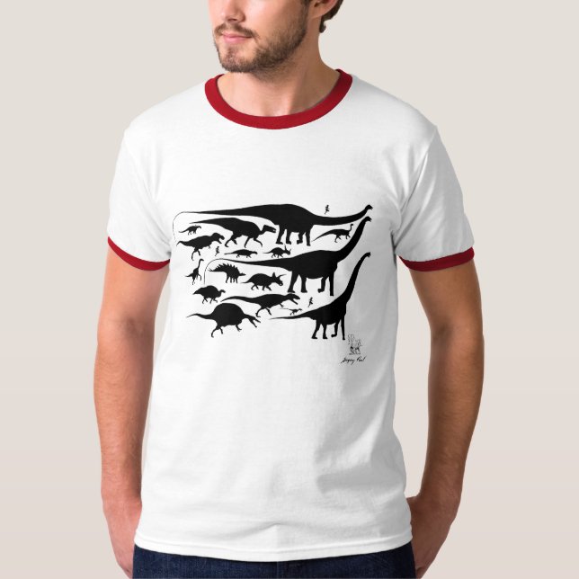 Dinosaur Silhouettes Shirt Gregory Paul (Front)