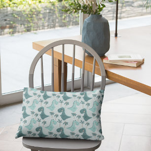 Dinosaur Simple Scandinavian Child Design  Decorative Cushion