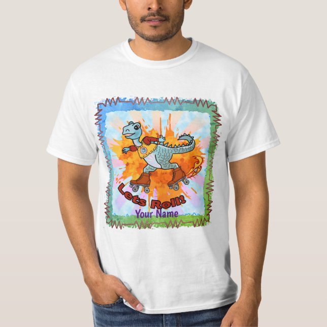 Dinosaur Skater t-shirt (Front)
