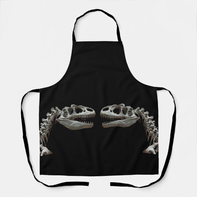 Dinosaur Skeleton Apron (Front)